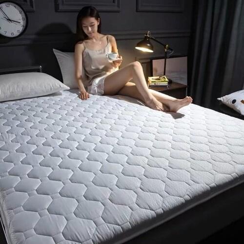 Comfortable Soft Foldable Tatami Mattress Adults single double Thick Warm bed floor Mattress with straps twin queen king size