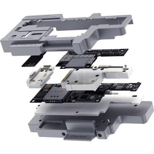 2020 Qianli iSocket Motherboard Layered Test Frame For iPhone 11/11 Pro/11 Pro MAX Logic Board Function Fast Test Holder