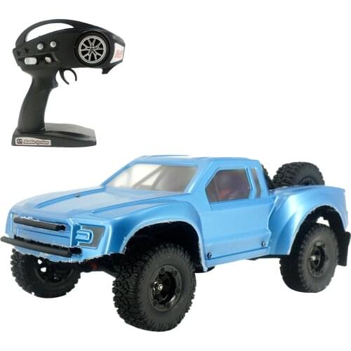 RC Car 1:12 2.4G Short Course Truck 55km/h High Speed Car 4WD RTR with Brushless Motor 2 Battery