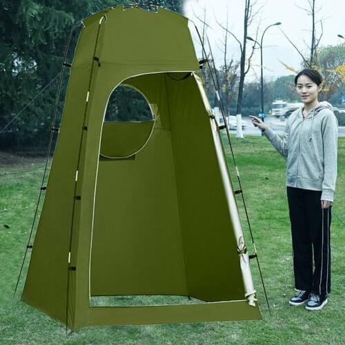 Outdoor Privacy Folding Waterproof Movable Sun Protection Tent for Showering Changing Bird Watching Toilet Fishing Camping NEW