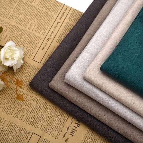 Technological Flannel Fabric Soft Skin-friendly Comfortable Cushion Cover Pillow Modern Simple Solid Color Fabrics Sewing