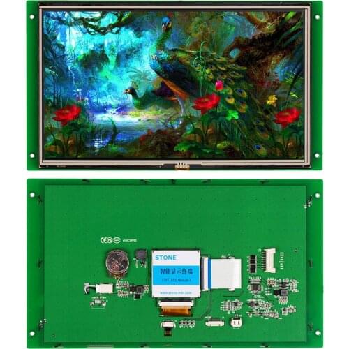 Stone 10.4 inch Smart HMI TFT LCD Display with Driver Board + Controller Board for Industrial Use