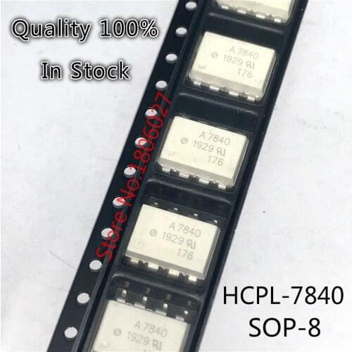 Send free 50PCS A7840 HCPL7840 HCPL-7840 SMD SOP-8 optocoupler new imported original