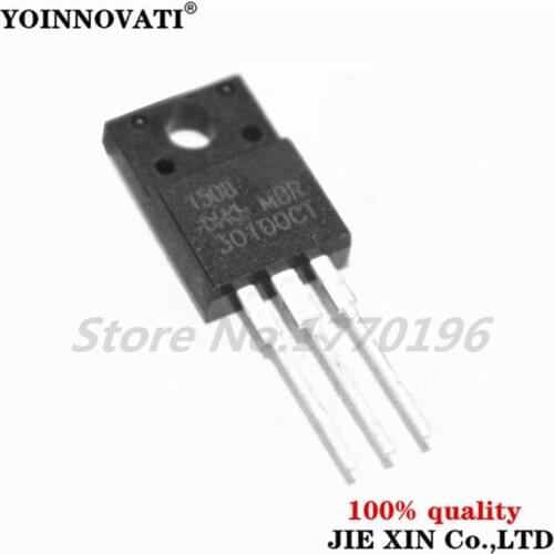10PCS MBRF30100CT 30100CT MBRF30100 TO-220F Schottky & Rectifiers 30A,100V new original