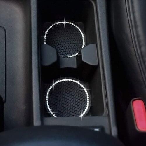 2pcs Car Cup Holder Coaster Non slip Pad Mat For Chevrolet Cruze Aveo Lacetti Captiva Cruz Spark Orlando Epica Sail Sonic Lanos