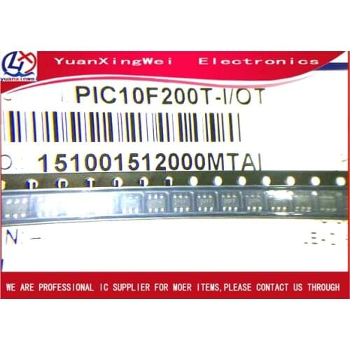 Free Shipping! 10pcs PIC10F200T-I/OT PIC10F200 SOT23-6 Original