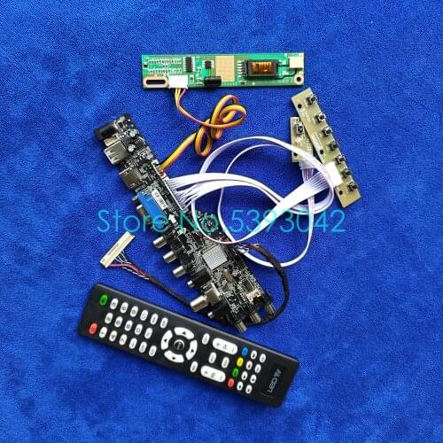 For LTN160AT01-001/A01/A02/A04/A05/C01/F02/T01/T02/W01 1366*768 LVDS USB+ 30-Pin 1CCFL DVB digital 3663 controller board kit