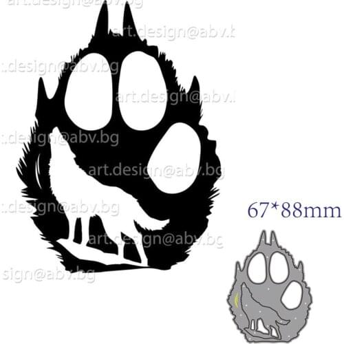 Metal cutting dies cut die mold Animal deer decoration Scrapbook paper craft knife mould blade punch stencils dies