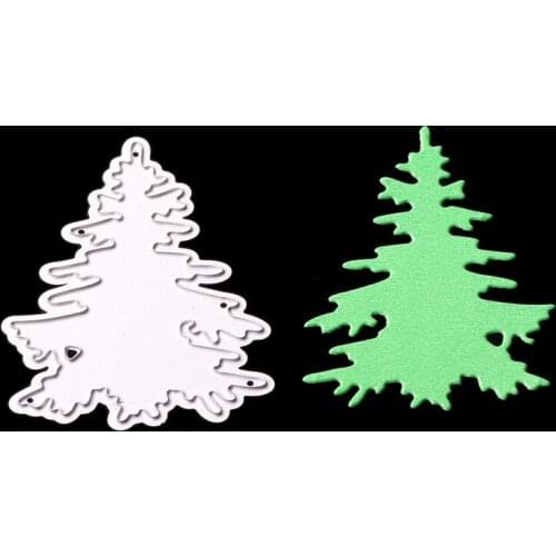 Pine Tree Metal Cutting Dies for scrapbooking Stencils for Craft Paper DIY Scrapbook new dies Cut Template
