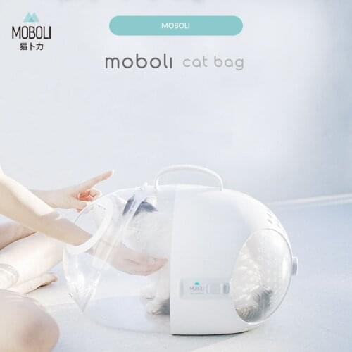 MOBOLI Cat Capsule Cat Bag Outing Carrying Bag Portable Space Capsule Breathable Simple Light Pet Bag Cat litter Cat Cage