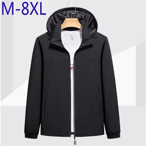 Men Waterproof Jackets Hooded Coats Male Outdoor Outwears Windbreaker Windproof Spring Autumn Jacket Fashion Clothing Coat