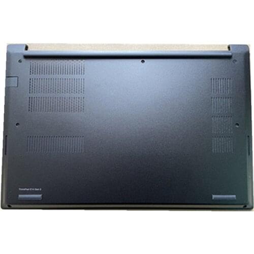 New Original laptop for Lenovo ThinkPad E14 Gen2 Bottom Shell D-shell Rear Cover main engine lower cover metal Black AM1HJ000200