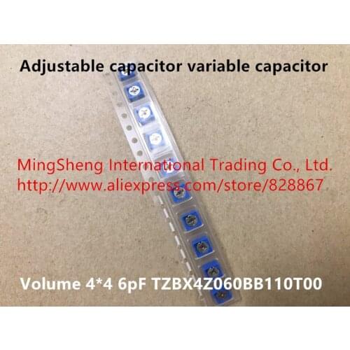 Original new 100% genuine adjustable capacitor variable capacitor volume 4*4 6pF TZBX4Z060BB110T00 (Inductor)