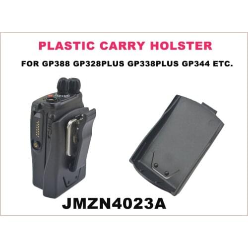 JMZN4023A Plastic Carry Holster for Motorola GP344 GP388 GP328Plus GP338Plus GL2000 EX500 EX600 Series