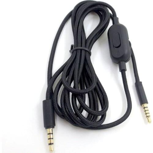 Portable Headphone Cable Audio Cord Line for Lo-gitech GPRO X G233 G433 Earphone