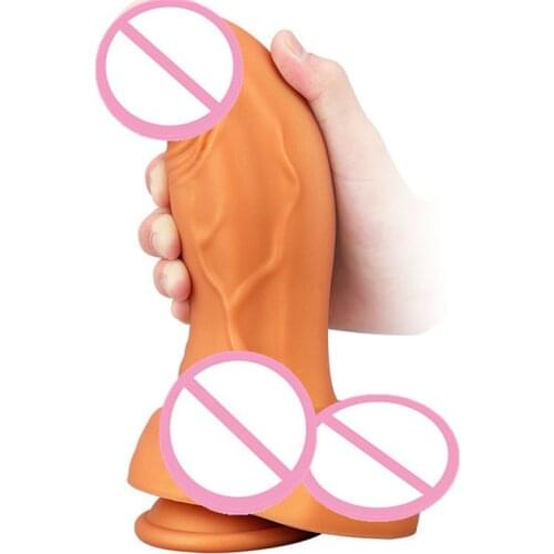 Realistic Dildo Huge Penis Female Masturbation Silicone Dildos Adult Sex Toys For Woman Gay Anal Dildo Erotic Products Sex Shop
