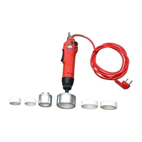 Cheapest price electric hand held capping machine for diameter 10 to 50 mm cap