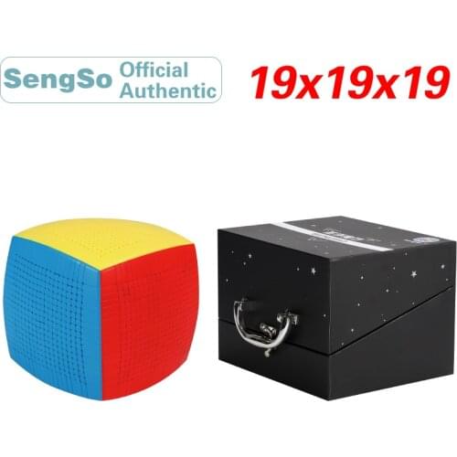 ShengShou 19x19x19 Magic Cube SengSo 19x19 High Order Level Difficult Puzzle Antistress Twisty Puzzle Educational Toys