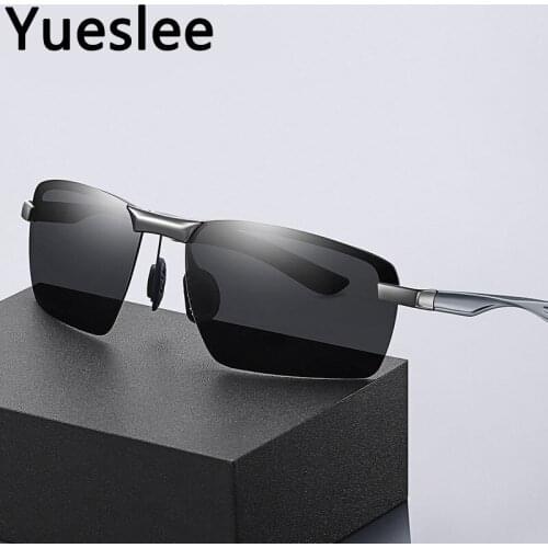 49582 Aluminum Magnesium Mens Sports Polarized Sunglasses Luxury Sunglasses Men Women Fashion Shades Uv400 Vintage Glasses Men