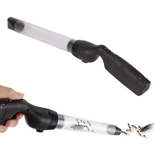 1PC Vacuum Extractor Multifunctional Insect Sucker Portable Spider Ant Cockroach Insect Electronic Insect Trap Without Battery