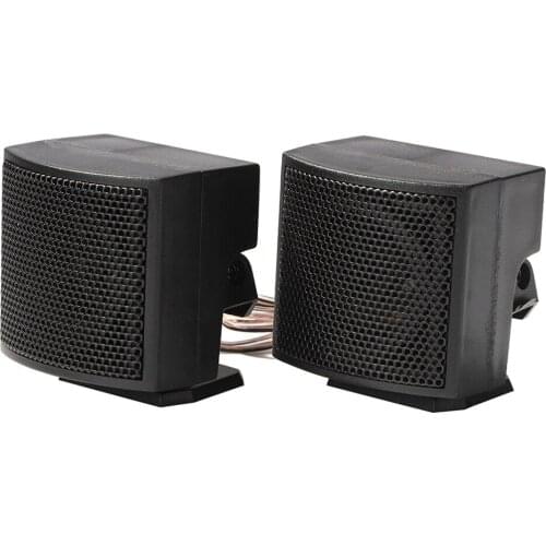 2pcs TP-008A 500W Car Styling Mini Tweeter Speakers Auto Horn Audio Music Stereo Speaker Audio Loudspeaker DC 12V Music Horn