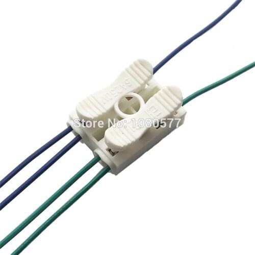 20pcs 1pin 2pin 3pin Push Quick Wiring Terminals Cable Connector no need soldering Spring Terminal For Wire Easy Connecting