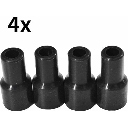 4pcs Spark Plugs Cap Connector Ignition Coil Coils Plug Tip Cover Rubber 90919-11009 For Toyota YARIS VIOS CAMRY Car Accessories