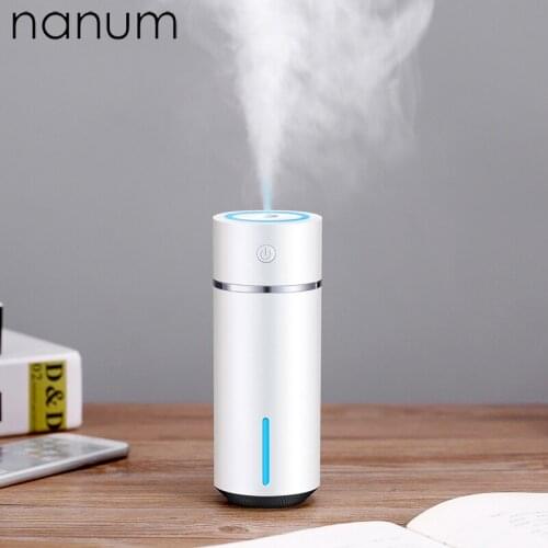 Aroma Essential Oil Diffuser Mini Ultrasonic DZ01 Humidifier Air Purifier LED Light USB Car Freshener Mist Maker