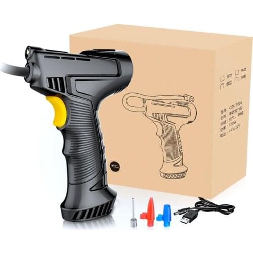 Car Electric Air Pump Rechargeable Portable Air Compressor Digital Display,Tire Pressure Monitoring