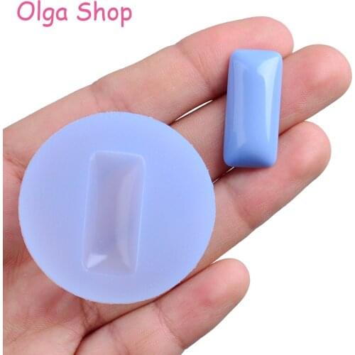 BYL263 Cabochon Earring Pendant Silicone Mold Resin Jewelry Making DIY Craft Candy Chocolate Cake Decorating Tools Fondant Mold