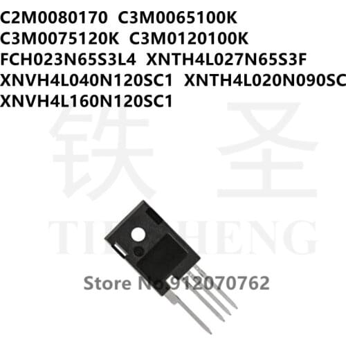 C2M0080170 C3M0065100K C3M0075120K C3M0120100K FCH023N65S3L4 XNTH4L027N65S3F XNVH4L040N120SC1 XNTH4L020N090SC XNVH4L160N120SC1