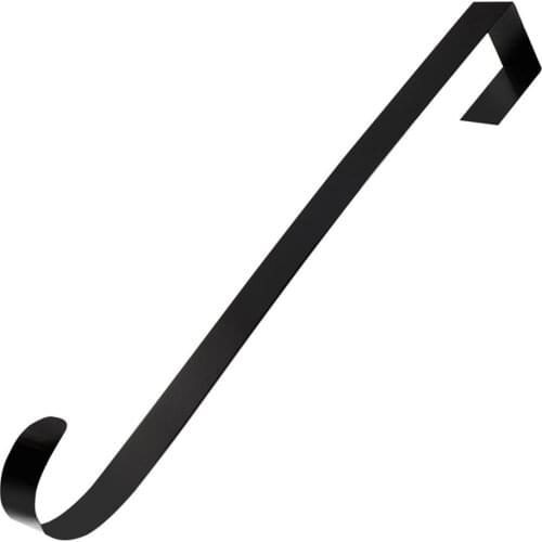 Door Iron Hook Hangers Wreath Hanger Hook Organizer For Christmas Wreath Coat Bag Hat Robe Removable Storage Rack