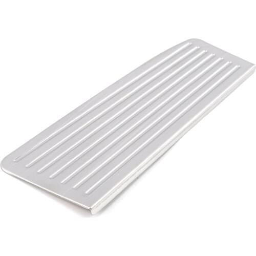 Chrome For Volvo XC60 2018 2019 Stainless Steel Footrest Rest Pedal Plate Cover Frame Decorative Trim LHD