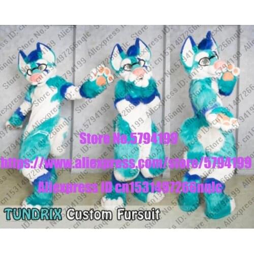 Customized Available REAL PHOTO WHITE CAT full sets husky dog Suit fursuit BJ0028 Costume fox Party Fancy Dress Carnival Gift