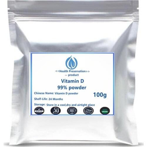 New arrivals 99% Vitamin D Powder vitamin d 10000 iu supplement body