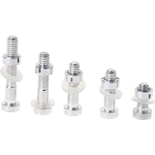 New M2.5 Screw Bolt Nut Washers Set Turntable Headshell Cartridge Stylus Mounting Vinyl LP Record Player