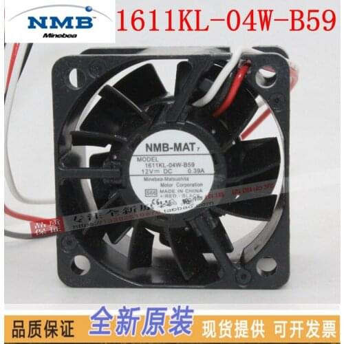NEW NMB-MAT NMB 1611KL-04W-B59 4028 12V 4CM server cooling fan