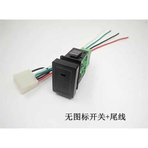 Fog Light Switch, Heating switch fog lamp LED daytime running light radar switch for Suzuki Refitting Light Switch