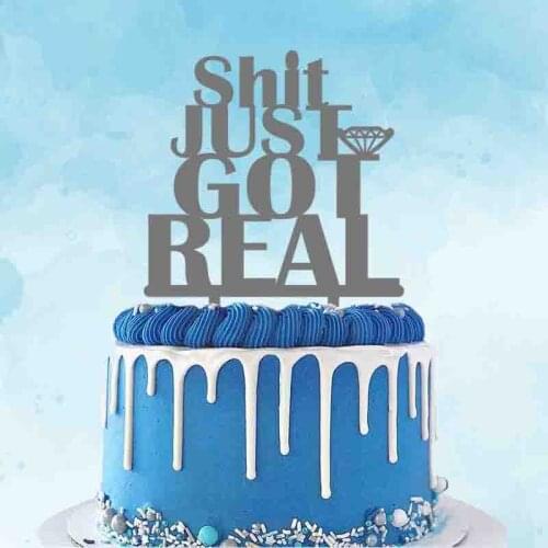 Personalized Bachelor Party Cake Topper Just Got Real For Bachelor Party Cake Decoration Topper