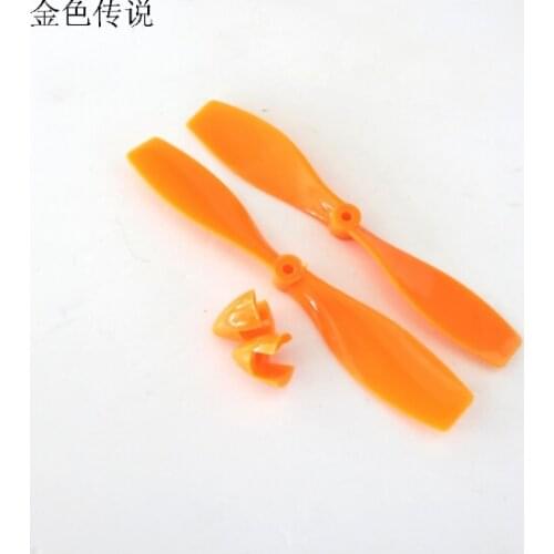 1 Pair 2*75mm Plastic Propellers Air propeller Fixed wing DIY Toy Accessory For Aircraft Quadcopter F17616/ 7