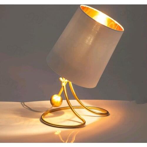 Post modern adjustable table lamp new Chinese simple model room design bedroom study hotel table lamp