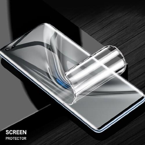 Front Full Coverage Clear Soft TPU Film Screen Protector For Huawei Honor V40 honorv40 5G 6.72" Curved Parts (Not Glass)