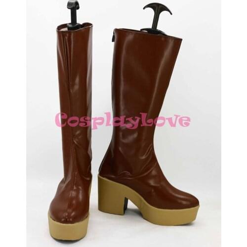 Custom Made Japanese Anime Fairy Tail Lucy Heartfilia Cosplay Boots Shoes For Christmas Halloween Festival Birthday CosplayLove