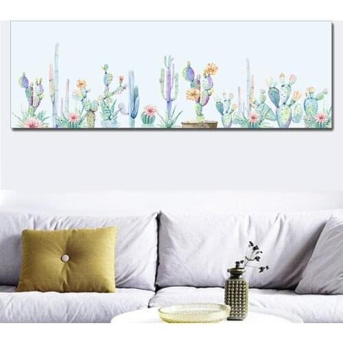 Succulent plants Cactus Poster home Painting full drills diy diamond painting cross stitch Diamond Embroidery office decor