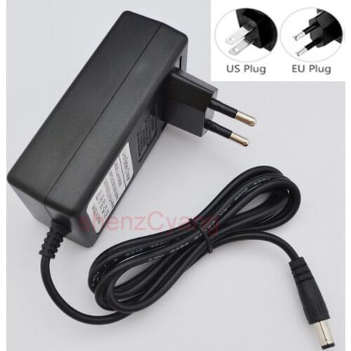 1PCS High quality 21V 1000mA 1A 5.5mm x2.1mm -2.5mmUniversal AC DC Power Supply Adapter Wall Charger For lithium battery 21V1A