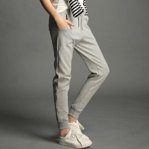 Fanceey Cotton Linen Pants for Women Trousers Loose Casual Solid Women Harem Pants Plus Size Capri joggers women cargo pants