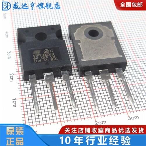 10Pcs/Lot STPS3060CW 30A 60V TO247 DIP Schottky Barrier Diode/ NEW Original In Stock
