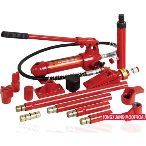 4 tons car sedan sheet metal repair separate hydraulic jack recessed drawing correction tool