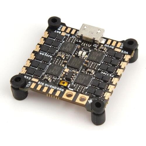 Holybro FETtec Mini AIO 15A MPU6000 F3 KISS FC Firmware 128K 15A DSHOT2400 4in1 ESC 25.5X25.5mm 2-4S for FPV Cinewhoop Drones