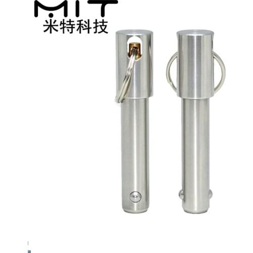 Free shipping MT172SS Stainless Steel Ring pull indexing pin Ball Lock Pins spring quick release pin DIA 5 6 8 10 12 16 in stock